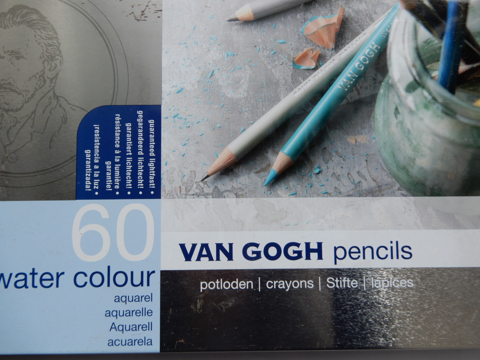 ヴァンゴッホ ウォーターカラーペンシル 水彩色鉛筆 製品レビュー